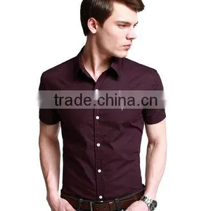 Fashion Slim Short Sleeve Clothes Men With 2013 Design thumbnail-1