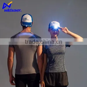 Custom Logo Print or Embroidery Sports Flashing Led Baseball Cap thumbnail-3