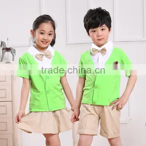 Kids Clothes Summer Short-sleeve Set Kindergarten School Uniform thumbnail-1