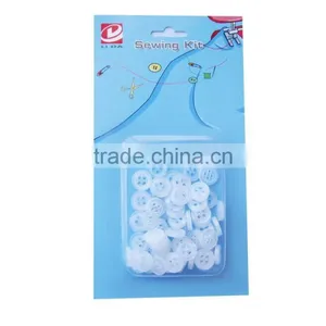 Button Wholesale Sale Four Hole DIY Plastic Button 20mm thumbnail-2
