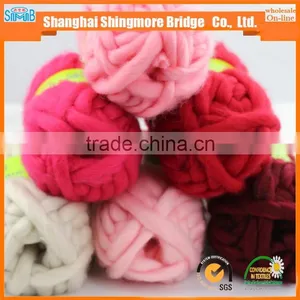 Chunky Knitting Yarn Supplier Cheap Wholesale Super Soft Chunky Yarn Acrylic for Knitting Sweater Hat thumbnail-6