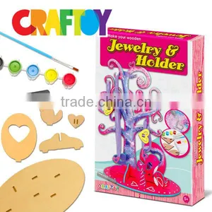 OEM Wooden Toys Design Your Own Love Bird Wooden Jewelry n Holder thumbnail-3