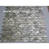 Rainbow Dapple Shell Mosaic/shell Mesh in Brick thumbnail-1