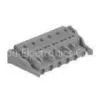 3P, 5P, 7P Female MCS Connector With Sping - Cage Clamp SP475/SP478 (Gray) thumbnail-1
