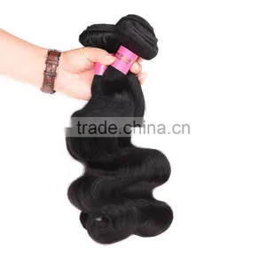 2016 Hot Sale Raw Indian Hair Body Wave 8a Grade Human Hair Weave thumbnail-3