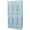 3 Door Steel Wardrobe ,Ventilated Lockers thumbnail-1