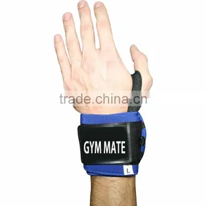 WRIST WRAPS 24" LONG WIDE 3" WITH LEATHER LOGO thumbnail-5