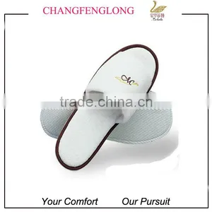 Restaurant and Hotel Supplies Hotel Disposable Cut Pile Guest Slippers thumbnail-1