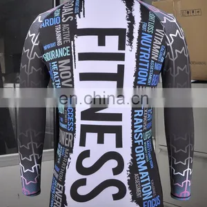 Custom Printed Bjj Rash Guard Sublimated Rash Guard Manufacturer Design Your Own Mma Rash Guard thumbnail-5