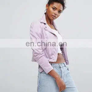 Female Custom Design Autumn Winter Plain Denim Short Jacket Coat Women 2016 Denim Jacket for Women thumbnail-2