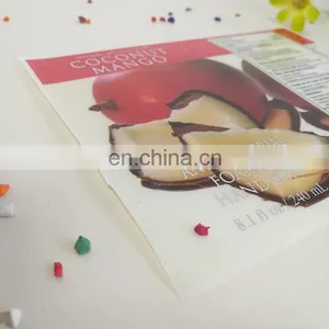 Factory Manufacture Customized Durable Strong Self Adhesive PE/PVC Sticker Printing With Letter thumbnail-5