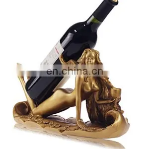 China Sexy Nude Girl Resin Wine Rack thumbnail-2
