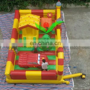 2015 High Quality Kids 9ft High Inflatable Yellow Car Fun City thumbnail-1