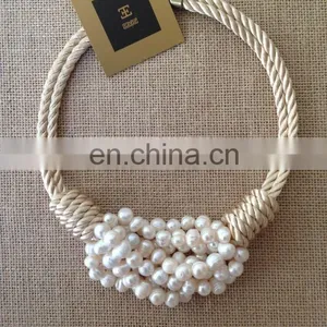 Twist Knotted Rope Woman Necklace thumbnail-1