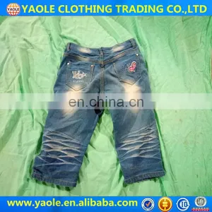 Used 3/4 Jeans Used Pants Wholesale Used Jeans thumbnail-5