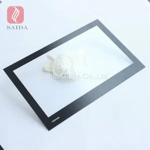 Custom 0.7mm 1.1mm 2.0mm 3mm Chemical Strengthened Glass Cover Lens for Industrial All-in-one Touch POS System thumbnail-5