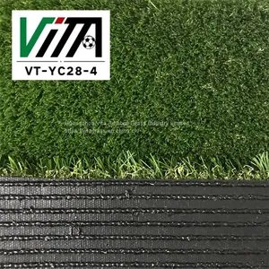 Best Price 4 Color Artificial Grass for Landscaping U Shape Garden Green Lawn Residents VT-YC28-4 thumbnail-4