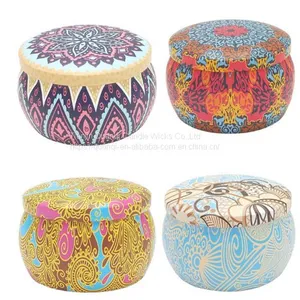 Traditional Design Outdoor Soy Wax Scented Tin Candle Jar Candle thumbnail-3