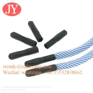 Jiayang Factory Black Color Streamline Shape 25mm Plastic Tips thumbnail-1