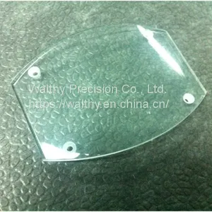 Glass/quartz/sapphire Parts, Substrate, via and Blind Holes Drilling, no Chipping Cut thumbnail-1