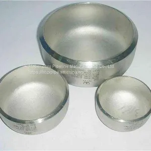 Stainless Steel Round Pipe Tube End Caps for Different Pipe Diameter thumbnail-1