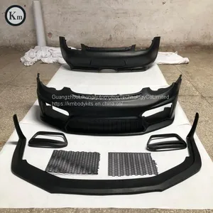 KM for 2009-2012 Cayman Boxster 987.2 Upgrade GT4 Front Bumper Body Kit Rear Bumper Facelift FRP Material thumbnail-1