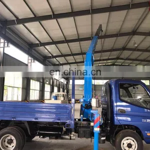 Foton Chassis 4 Meter Truck Mounted Crane for Sale thumbnail-4
