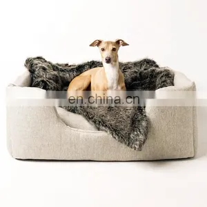 Pet Dog Bed Orthopedic Traditional Sofa-Style Living Room Couch Pet Bed With Removable Cover thumbnail-1