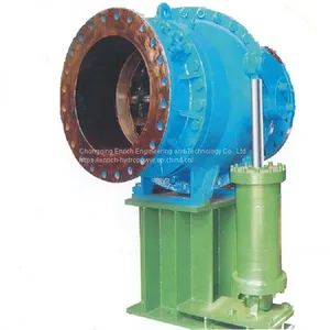 Butterfly Ball Valve Flanged Conic Regulating Hollow Jet Discharge Piston Flow Control Conical Jet Plunger Valve Fixed Cone Valve Needle Valve for Hydro Water Turbine Penstock Main Inlet Valve for Hydro Power Plant Dam thumbnail-4