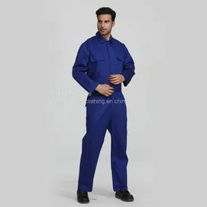Safety Breathable Fire Resistant Cotton Work Coverall thumbnail-1