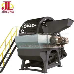 1500-2000 kg /h Scrap Tire Rubber Recycle Machine Scrap Tire Shredder thumbnail-3