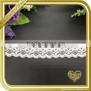 Ivory Narrow Stretch Lace Elastic Trim for Underwear FLL-062 thumbnail-1