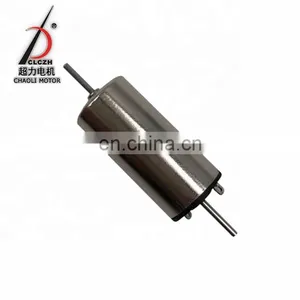 Double Shaft Coreless Motor CL-1021-D 10mm 12V for Serve Devices and Electronic Lock With Encoder thumbnail-1