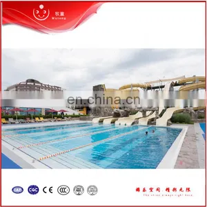 Fiberglass Slide Optimal Water Park Attraction For Recreation Pool Center thumbnail-6