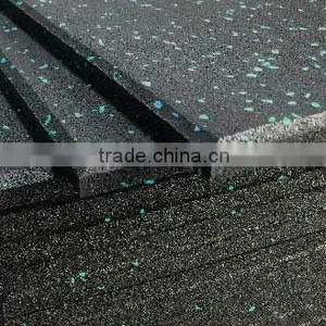 Popular Rubber Gym Floor Tile thumbnail-1