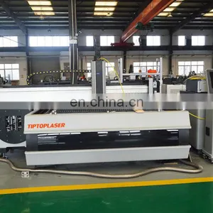 Gold Quality Fiber Cutting Machine 1500w Sheet Metal Round Square Pipe Tube Laser Cutter thumbnail-3