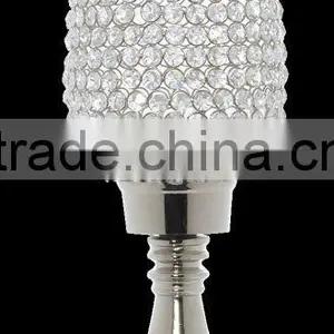 Crystal Hurricane Candelabra, Crystal Hurricane Candle Holder thumbnail-1