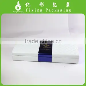 Wholesale Beautifully Painted Gold Hinge PU Leather Box for SPA Products Promotion thumbnail-1