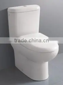Vitreous China Two Piece Toilet wc Water Closet From Henan Toilet Factory Quality Choice thumbnail-6