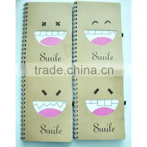 A5 Smile Face Spiral Notebook thumbnail-1