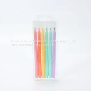 Factory Price Good Quality 12 Colors Non-Toxic Ink Felt Pen Student Kid Art Washable Fiber Tip Watercolor Pen thumbnail-3