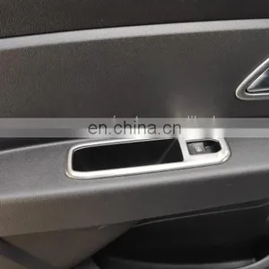 Factory Direct For Dacia Renault Duster 2018-2021 ABS Chrome Car Styling Window Switch Cover Panel thumbnail-1