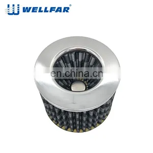 Wellfar Universal Conical Filter High Flow Racing Performance Air Intake Sport Clamp Air Filter Parts thumbnail-2