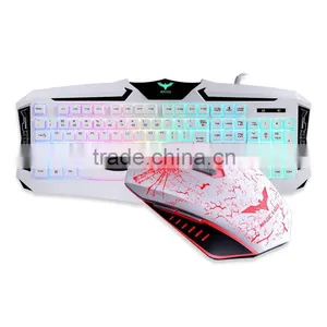HAVIT 2-level High-strength Supporting Foot Breathing Light Gaming Keyboard and Mouse Kits thumbnail-3