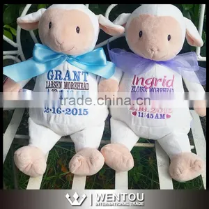 Personalized Baby Arrival Gift Plush Stuffed Animal Quality Choice thumbnail-5