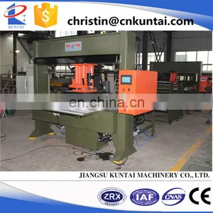 Hydraulic Automatic Rotating Head Footwear Die Cutting Press Machine thumbnail-1