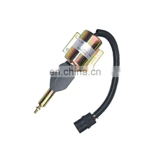 12V Flameout Solenoid Valve 3926411 For 6CT Diesel Engine thumbnail-1