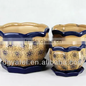 Beautiful Colorful Flower Pot for Sell, Cheap Planter Supply thumbnail-1