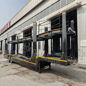 Export Semi-trailer Export Russian Semi-trailer European Semi-trailerGalvanized Semi-trailer thumbnail-1
