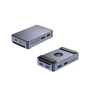 Built-in M.2 NVME SSD Enclosure Case Thunderbolt 3 Docking Station thumbnail-1